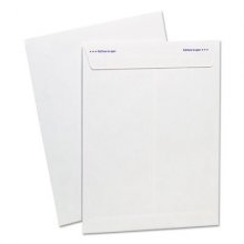 Gold Fibre Fastrip Release and Seal Catalog Envelope, #10 1/2, Cheese Blade Flap, Self-Adhesive Closure, 9 x 12, White,100/BX